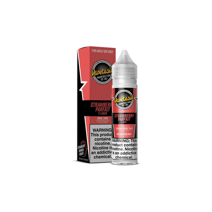 Vapetasia E-Liquid 60mL Strawberry Parfait with packaging