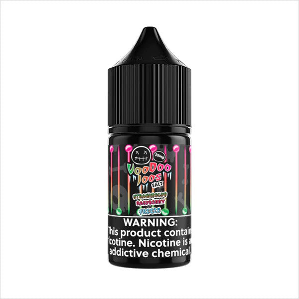 Voodoo Joos Salt Series E-Liquid 30mL Strawberry Raspberry Freeze bottle