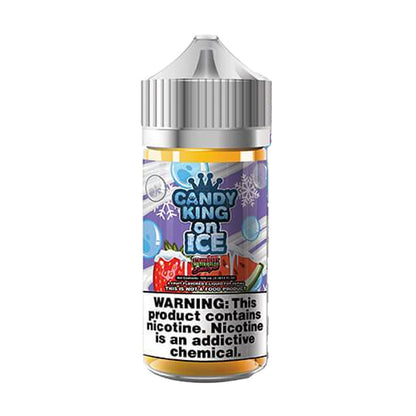 Candy King Series E-Liquid 100mL (Freebase) | Strawberry Watermelon Bubblegum Iced