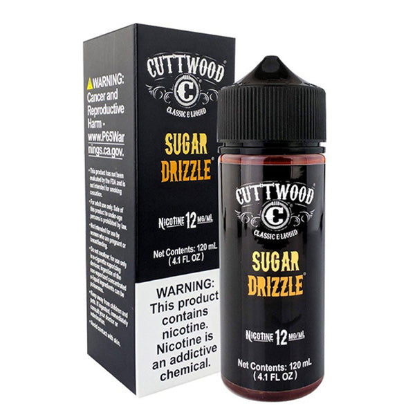 Cuttwood Series E-Liquid 120m Sugar Drizzle with packaging