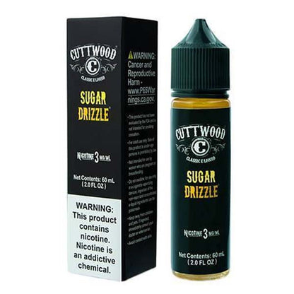 Cuttwood Series E-Liquid 60mL Sugar Drizzle with packaging