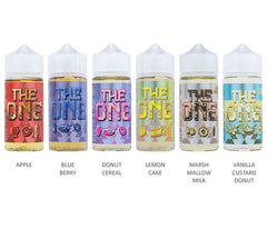 The One Series E-Liquid 100mL (Freebase) Group Photo