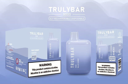 Truly Bar (Elf Edition) Disposable 5000 Puffs 13mL 50mg | MOQ 10 | Blue Gummy with Packaging