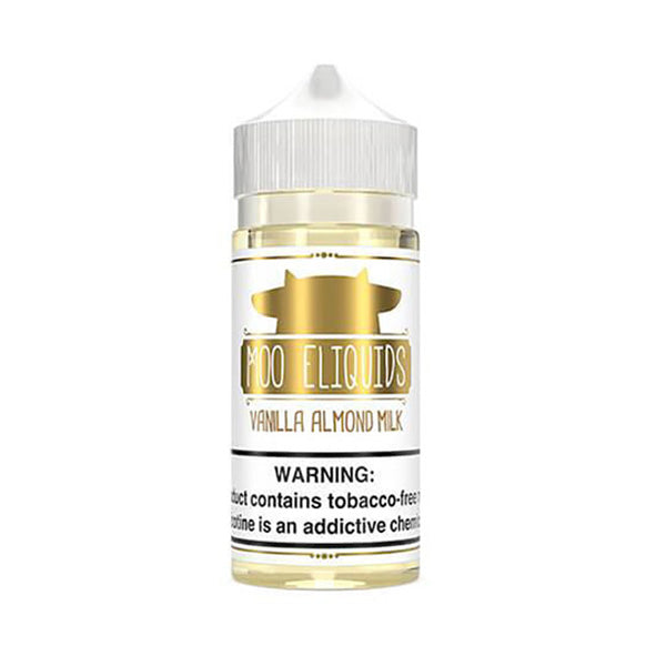 Moo TFN Series E-Liquid 100mL Vanilla Almond Milk Bottle