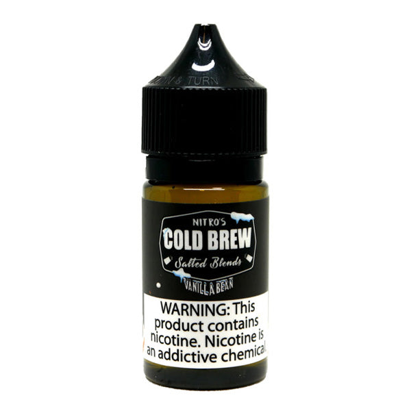 Nitro’s Cold Brew Salt Series E-Liquid 30mL (Salt Nic) | Vanilla Bean