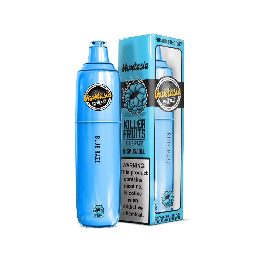 Vapetasia Killer Fruits Disposable 3500 Puffs 10mL 50mg | MOQ 10 | Blue Razz with Packaging