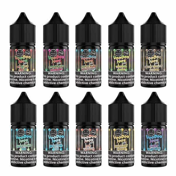 Voodoo Joos Salt Series E-Liquid 30mL Group Photo