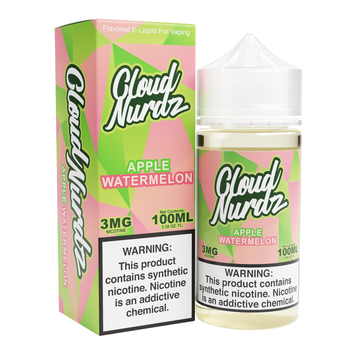 Cloud Nurdz Series E-Liquid 100mL (Freebase) | 12mg