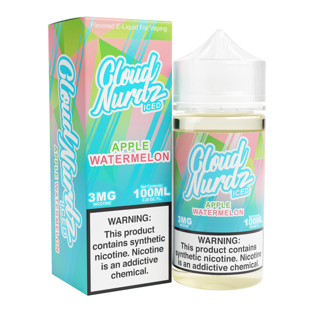 Cloud Nurdz Series E-Liquid 100mL (Freebase) | 12mg