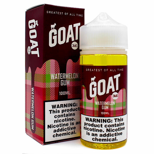 Drip More GOAT Series E-Liquid 100mL Watermelon Gum with Packaging