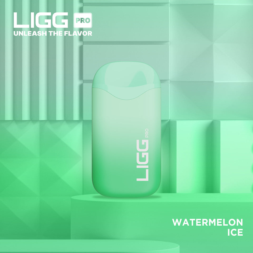 Ligg Pro Disposable 5500 Puffs 14mL 50mg | MOQ 10 Watermelon Ice