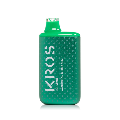 Kros Unlimited Disposable 6000 puffs 14mL 50mg | MOQ 10 Watermelon Bubble Gum