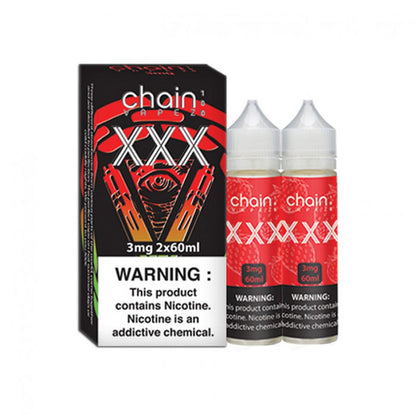 Chain Vapez Series E-Liquid x2-60mL (120mL) XXX with packaging